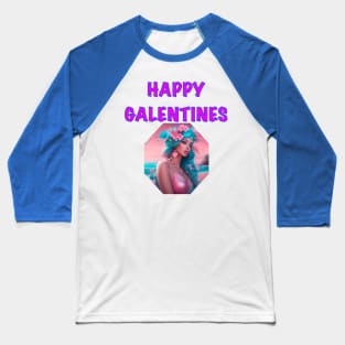 Cute Galentines day card Baseball T-Shirt
